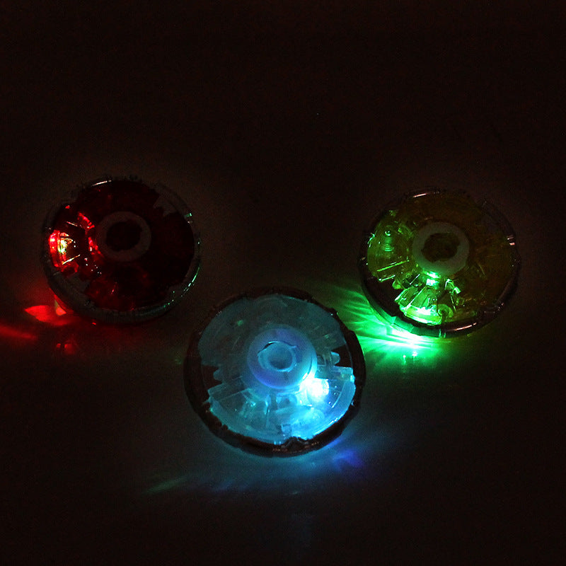 Colorful Luminous Alloy Burst Top Toy