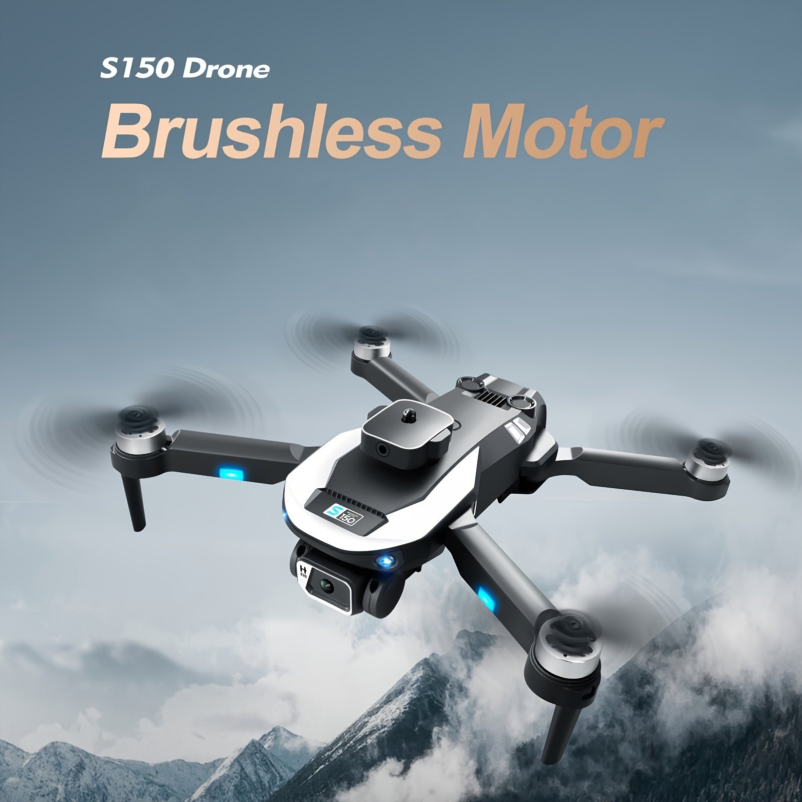 FPV Drone 4k S150 GPS With 4K Dual Camera Obstacle Avoidance RC Quadcopter Helicopter Optical Flow Flycam Doron Dronne