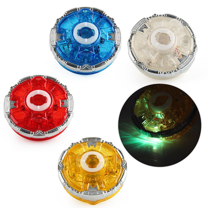 Colorful Luminous Alloy Burst Top Toy